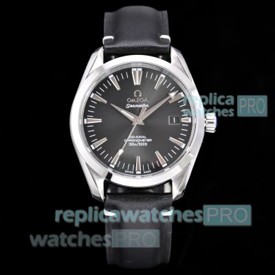VS Factory Swiss Replica Omega Seamaster Aqua Terra 150m Black Dial Watch 